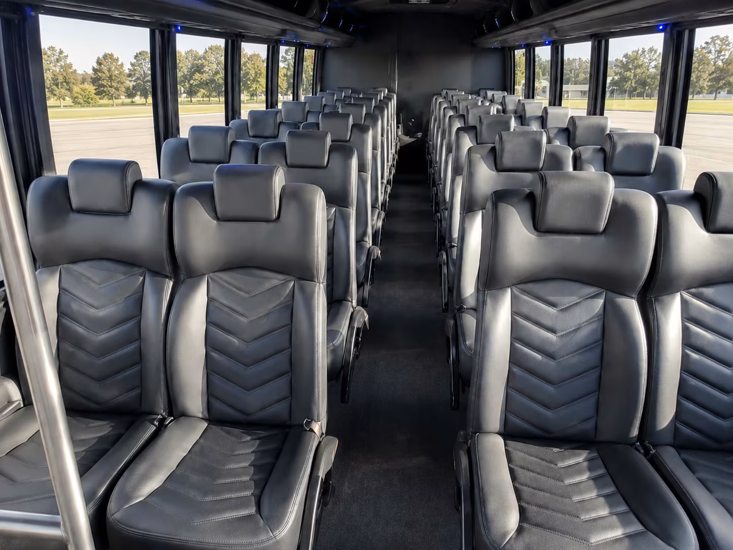 20 passenger minibus inside