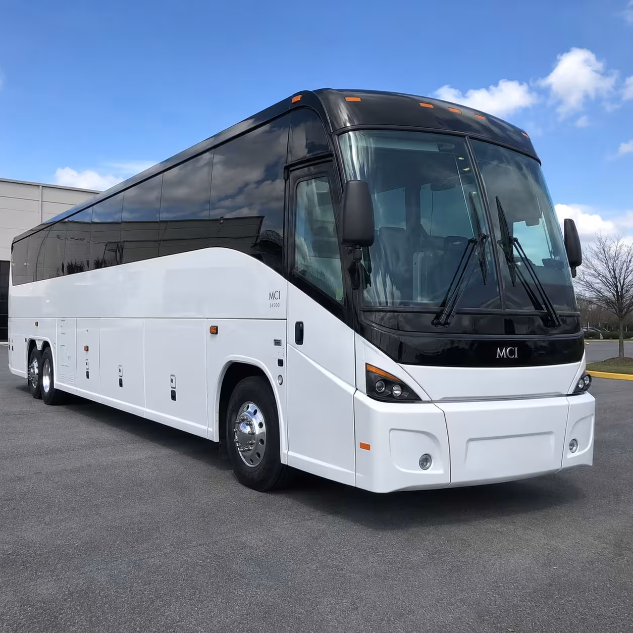 56 passenger charter bus