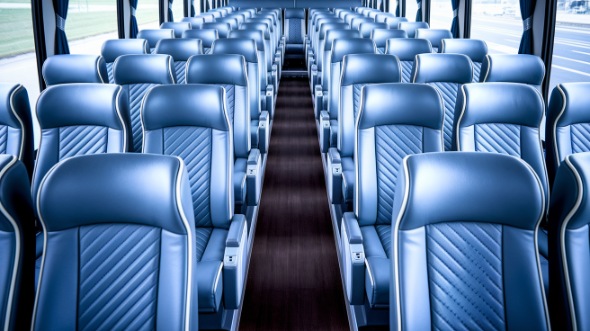 54 passenger charter bus interior wilmington