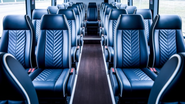 wilmington 25 passenger minibus inside