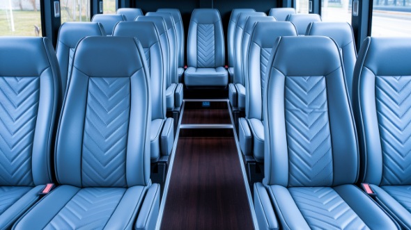 wilmington 30 passenger minibus inside
