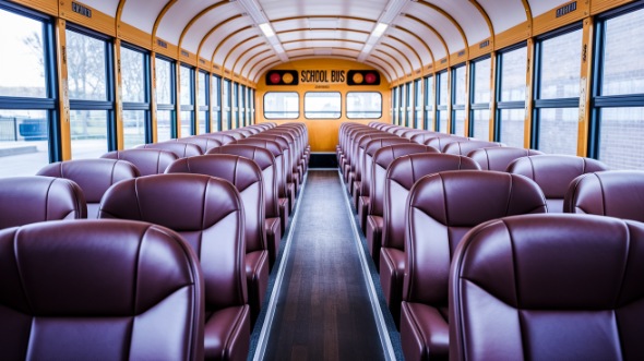 wilmington school bus rental inside
